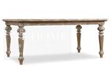 美式欧式新古典饭桌复古雕花高端定制实木雕刻餐桌椅长桌餐桌餐台