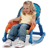 费雪婴儿多功能电动摇椅 儿童轻便摇椅可折叠 震动按摩躺椅BCD30