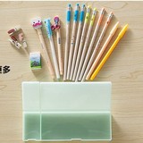 文具盒女韩国创意男生简约小清新初中生多功能大容量铅笔盒纯色