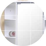 防水防潮浴室镜柜洗手间卫生间壁挂柜厕所镜箱吊柜置物柜带镜子柜