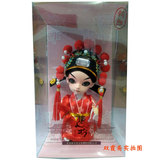 北京特色 旅游纪念品 绢人 娃娃 京剧人偶 传统手工艺品 创意摆件