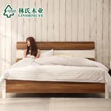 热卖聚林氏木业简约现代板式双人床组合套装卧室成套家具小户型CP
