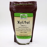 2包包邮美国进口Now Foods Xylitol糖尿代糖 木醇糖 木糖醇粉454g