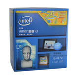 Intel/英特尔 i3 4170 原盒装电脑CPU 3.7G主频双核处理器