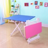 正方形简易折叠桌吃饭宜家用小户型方桌圆桌便携手提儿童户外餐桌