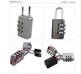旅行密码锁箱包锁健身房挂锁宿舍柜子锁行李锁出国非TSA海关锁