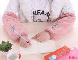 袖套女士办公室工作套袖长款韩版可爱冬季防污护袖学生袖筒儿童