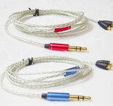 DIY耳机镀银线 编织耳机线材 se535 215 森海IE80耳机线换线维修