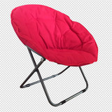 金尔居 加固特大号靠背月亮椅 折叠懒人沙发椅 创意卧室雷达躺椅