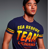 Hansbenny 2015救生员系列TEAM T恤 男士休闲运动TEE 制服工装T恤