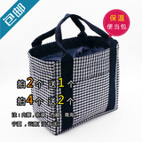 韩国防水加厚饭盒袋子 保温便当包手提 装午餐带饭小拎包男女款