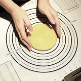 烘焙工具 大号防滑硅胶垫 擀面垫板 揉面垫子 耐高温 和面板案板