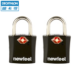 Decathlon/迪卡侬行李锁海关锁箱包锁 拉杆箱配件 防盗锁 NEWFEEL