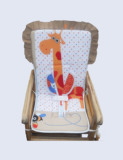 儿童木质餐椅坐垫  椅子垫 婴儿坐椅垫 全棉/环保/优质