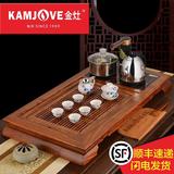 KAMJOVE/金灶R-580 金花梨木 实木茶盘一键智能泡茶机整套茶具
