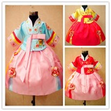韩国儿童韩服礼服公主裙 民族朝鲜族服装 女童装舞台表演服