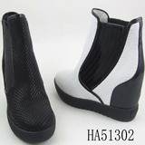 哈森专柜正品代购 2015年冬季新款女靴短靴HA51302支持验货