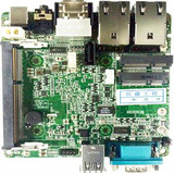J1900主板4网口双HDMI主板微型软路由NANO主板物联网设备工控主板