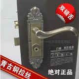 顶固门锁青古色房门锁L57-9636 室内门锁执手锁欧式锁带防伪