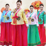 古代民族服饰宫廷传统韩服舞台舞蹈服装朝鲜族大长今写真演出服女
