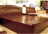 特价橡木床类实木床储物床1.8米1.5单人双人床苏州家具高箱升降