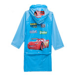 外贸书包位儿童雨衣充气帽卡通雨披男童女童学生环保时尚雨衣包邮