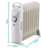 DF-1000H1-9佳星取暖器迷你小型电热油汀式取暖器家用省电恒温9片