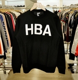 现货 HBA hood by air 字母 卫衣