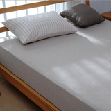 无印良品天竺棉针织棉纯棉床笠1.8M床罩床单婴儿裸睡床上用品正品