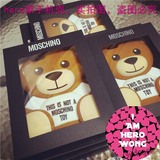 正品代购限量版MOSCHINO TOY手机壳泰迪熊iphone5SEiphone6Splus