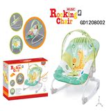 婴儿多功能电动摇椅 音乐振动 儿童轻便可折叠 按摩躺椅