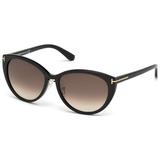 美国代购tom ford女款太阳镜墨镜 sunglasses tf 345 gina 01b
