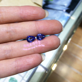 天然斯里兰卡蓝宝石水滴型5*7mm 卡蓝裸石戒面 蓝宝石裸石戒面