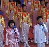 中山装五四青年装长安诵学生朗诵少年中国说儿童大合唱表演演出服