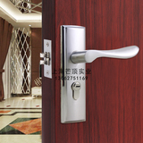 室内卧室房门锁卫生间单舌锁简约实木执手锁具锁边距50/55孔距137