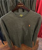 【竞拍】【XXL】Polo Ralph Lauren 男士纯色长袖T恤 9004-003