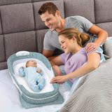 床中床 宝宝小床bb床上床可折叠便携式旅行睡篮外出新生儿婴儿床