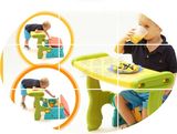 儿童桌椅多功能储物收纳玩具桌椅儿童多功能学习玩具餐桌折叠桌椅