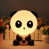 可爱儿童熊猫小台灯夜灯创意灯饰卧室灯生日礼物装饰礼品