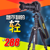 捷宝MT-25S单反相机三脚架云台专业摄影便携三角架佳能支架包邮