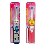 儿童迪斯尼卡通电动牙刷 儿童牙刷 2刷头 杜邦毛 3-12岁 转动式