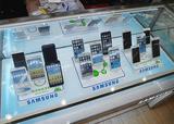 联通展示架亚克力WO4G手机柜台托盘批发15托三星手机组合手机架