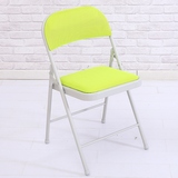 椅折叠椅所塑胶白色椅子时尚职员会展椅折叠塑料椅子办公培训电脑