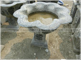现货仿古做旧 鱼缸花盆石材摆件 天然青石曲阳石雕刻手工艺术品