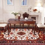 美式土耳其进口地毯地中海风情 客厅茶几卧室床边地毯欧式地毯