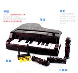 音乐器玩具包邮儿童迷你小电子钢琴可弹仿真木质模型生日礼物