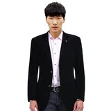 新款雅戈尔正品单件西服 韩版休闲西装外套 条绒修身型男上衣