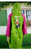批发定做广告儿童小学生带袖子雨衣雨披培训礼品雨衣可以印字logo