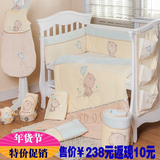 澳斯贝贝婴儿床上用品套件 宝宝床品 婴儿床品套件 外贸婴童床品