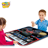 ZIPPYMAT电玩毯儿童婴幼儿早教架子鼓钢琴二合一音乐魔毯玩具礼物